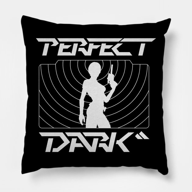 Perfect dark Pillow by CAYUT TRUCK