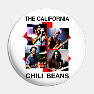 The California Chili Beans Cursed Band PARODY Alternate Universe Knock Off Brand Pin