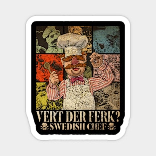 Swedish Chef Strory oke 90s Magnet