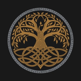 Yggdrasil Viking Mythology Tree of Life Norse Pagan T-Shirt