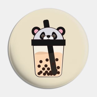 Panda Milk Tea Pin