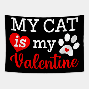 Valentines Day Shirt, cat Valentine Shirt,Valentines Day Shirts For Mom,Cute Valentine Shirt, Cute Valentine Tee,Valentines Day Gift, cat, funny, cute, cats, kitty, kitten, animal, cat lover, pet Tapestry