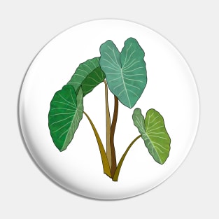 Kalo (Taro) Plant Pin