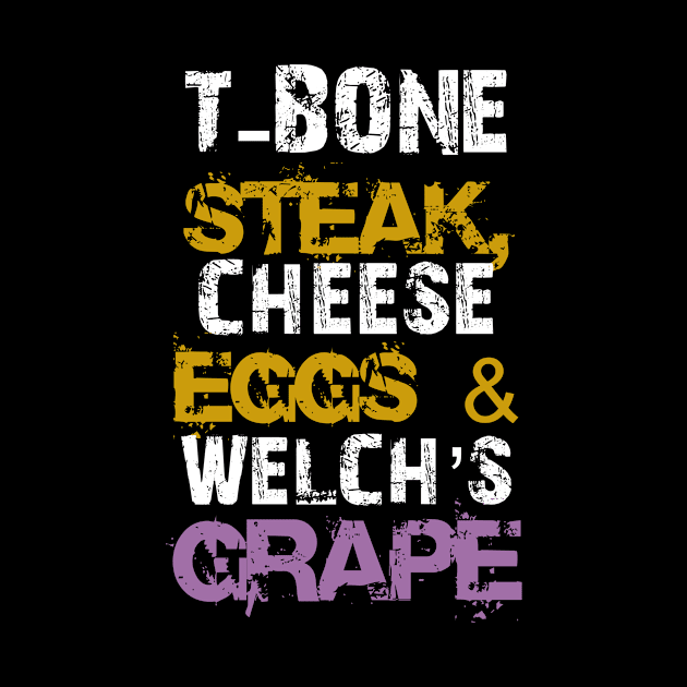 T-Bone-Steak-Cheese-Eggs-Welchs-Grape by whosfabrice