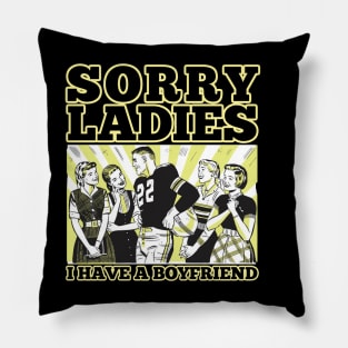 Sorry Ladies Pillow