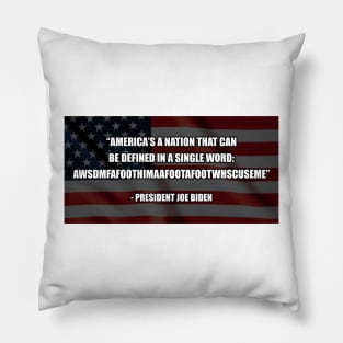 Biden quote Pillow