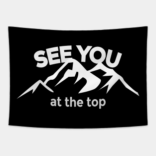 Mountain Climbing Tapestry