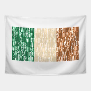 Ireland national anthem flag - Amhrán na bhFiann Tapestry