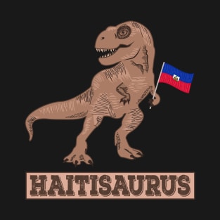 Haitian T-Rex T-Shirt