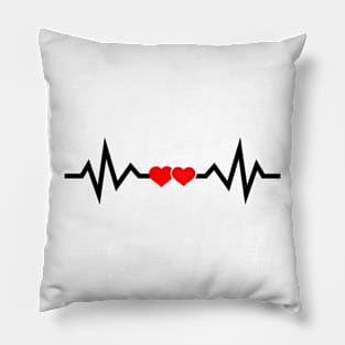 Love Heartbeat Pillow