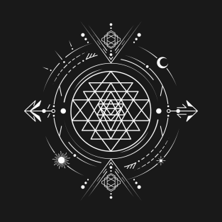 Sri Yantra | Sacred Geometry T-Shirt