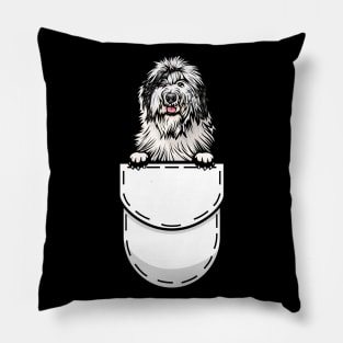 Old English Sheepdog Pocket Dog Pillow