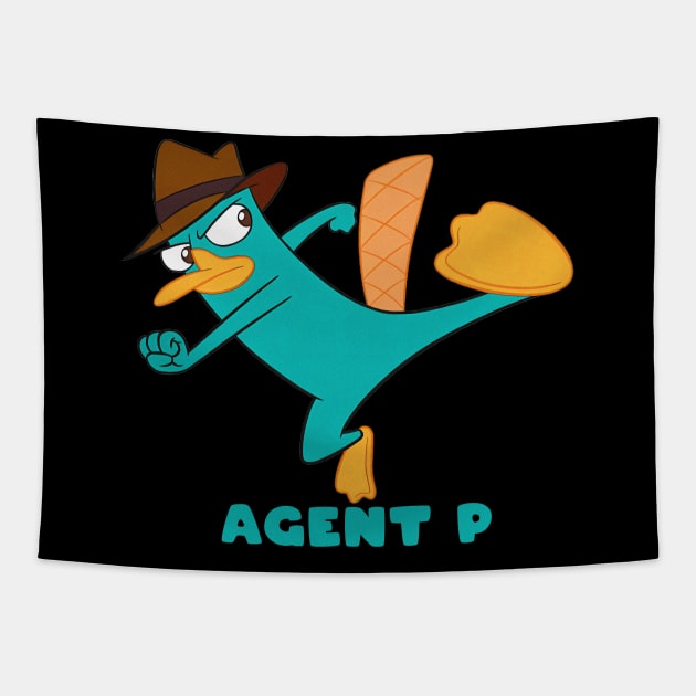 Agent P Tapestry by lazymost