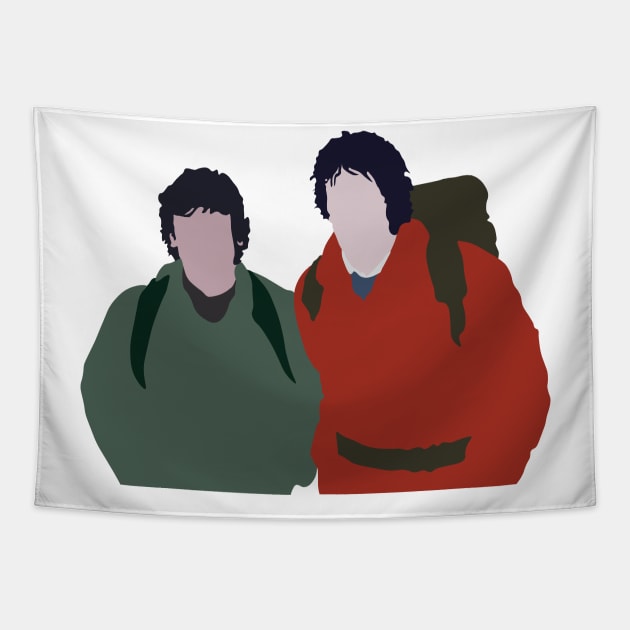 An American Werewolf in London Tapestry by FutureSpaceDesigns