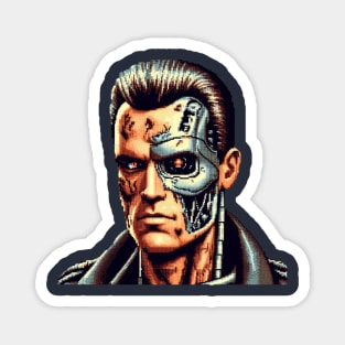 T 800 8Bit Portrait Magnet