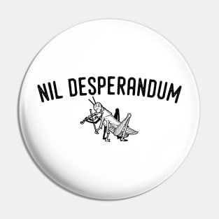 NIL DESPERANDUM Pin