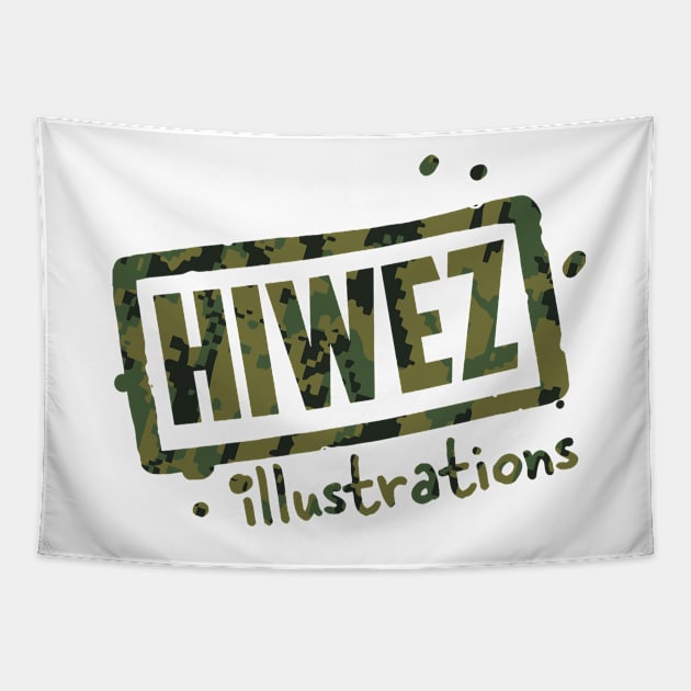 HIWEZ logo Marpat Tapestry by hiwez