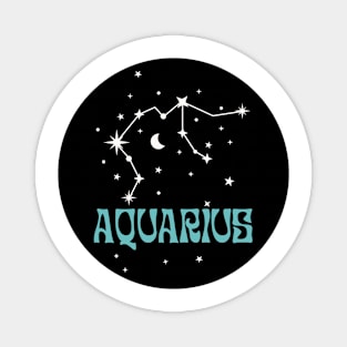 Aquarius constellation Magnet