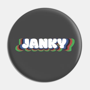 Janky | WUBRG JANKY MTG LOGO Pin