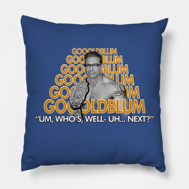 Jeff goldblum throw new arrivals pillow