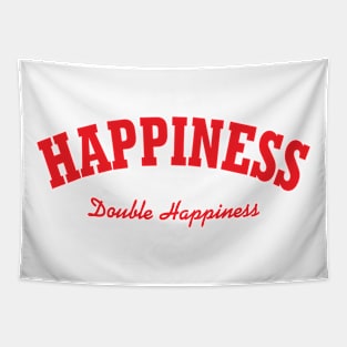 Happiness - Double happiness Tapestry