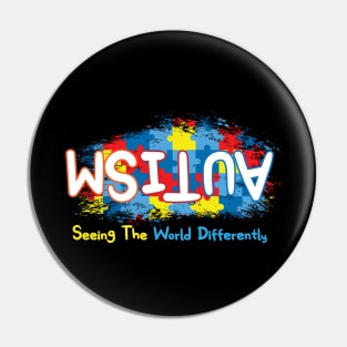 Autism Awareness Seeing the world Differently Pin