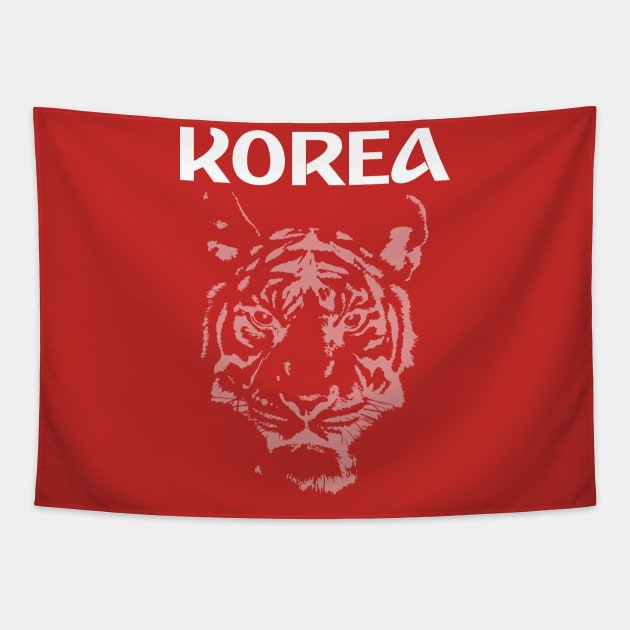 Team Korea Tapestry by Underground Cargo