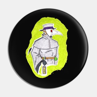 Plague Doctor Pin