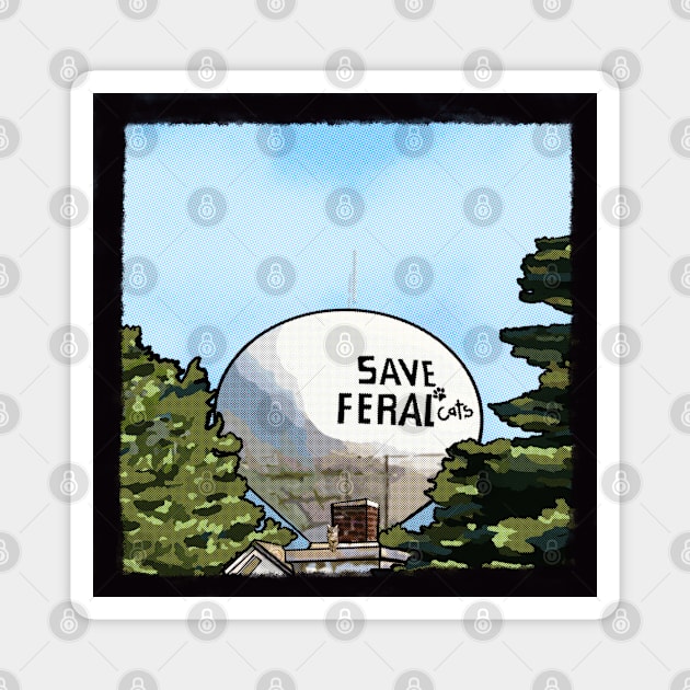 Save Feral Cats Magnet by TAP4242