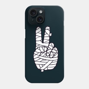 Mummy Peace Sign Phone Case