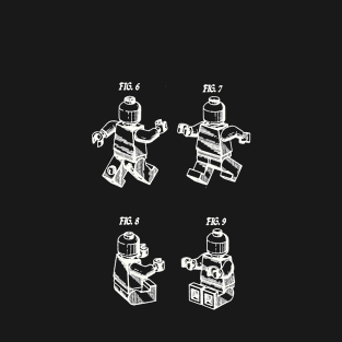 lego patent drawings T-Shirt