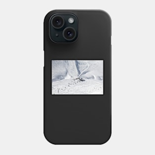 Saddle Chairlift at Treble Cone Phone Case