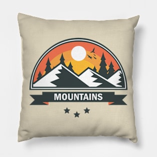 Mountains Pillow