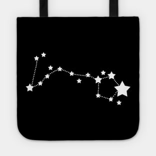 Pisces Stars Zodiac Constellation Tote