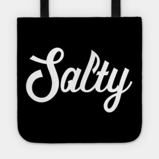 Salty Typography Design Tote