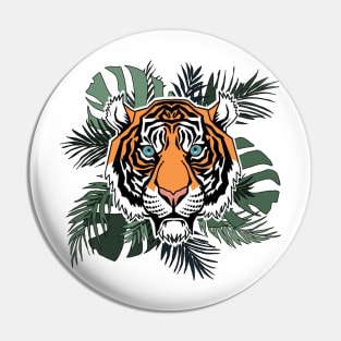 Tiger - King of the Jungle Pin