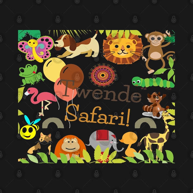 Let's go on safari (Twende safari) by Kikapu creations