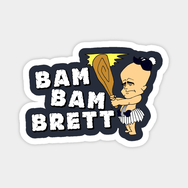 Bam-Bam Brett Magnet by CraigMahoney