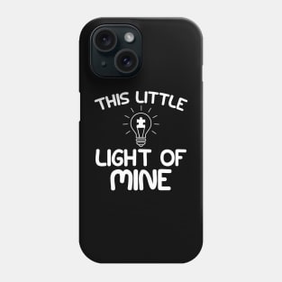Autism - This is a little light of mine Phone Case