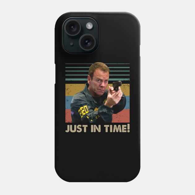 Jack Bauer just in time vintage Phone Case by Mendozab Angelob