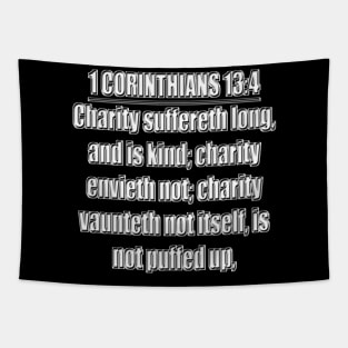 Bible Verse 1 Corinthians 13:4 Tapestry