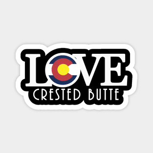 LOVE Crested Butte Colorado Magnet