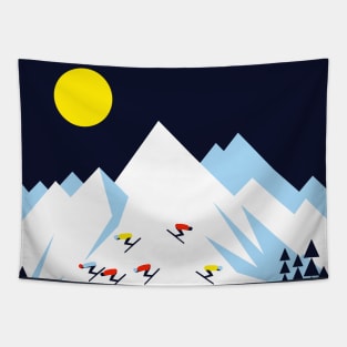 THE MOUNTAINS. NIGHT. Tapestry