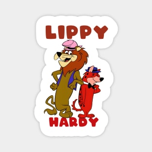 Lippy the lion and Hardy Har Har Magnet