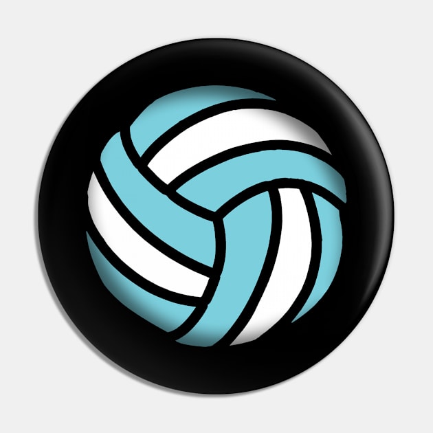 volleyball Pin by Mamon