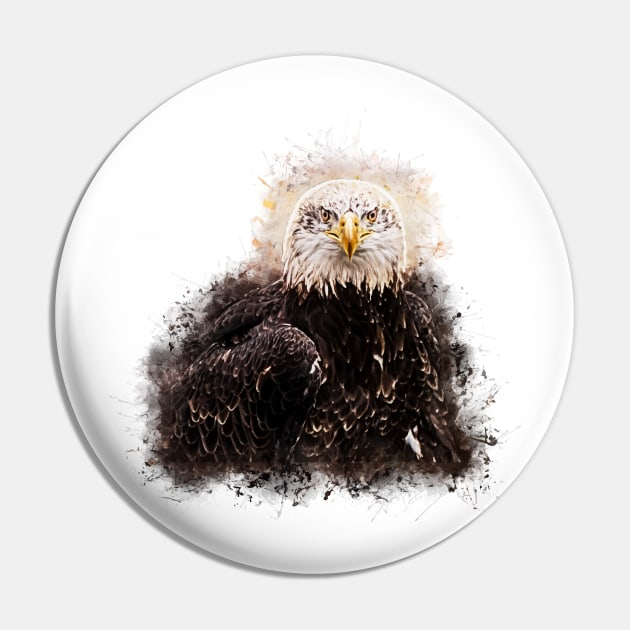 American Bald Eagle Pin by ElviraDraat