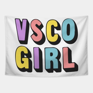 VSCO Girl  //\\ Typography Design Tapestry