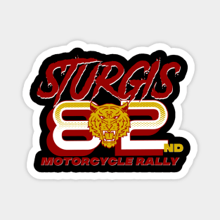 Year of the tiger 82nd Sturgis South Dakota Motorcycle Rally 2022 Magnet