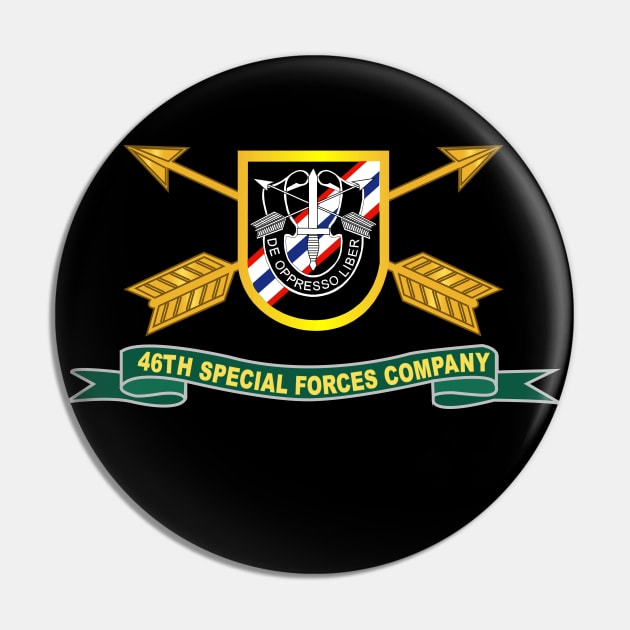 46th Special Forces Company - Flash w Br - Ribbon X 300 Pin by twix123844