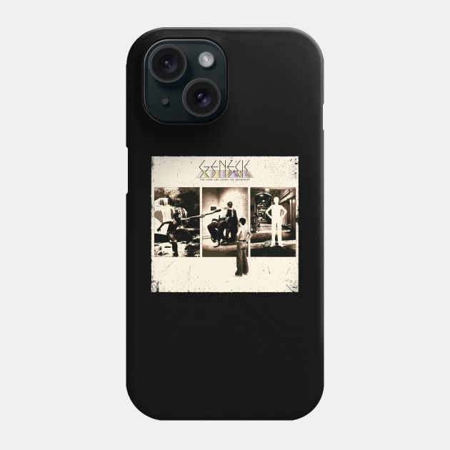 Seconds Out - Rekindle the Live Experience with Genesis T-Shirt Phone Case by Silly Picture